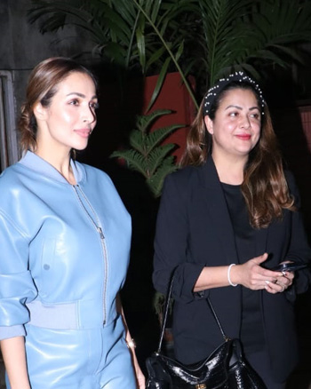 Malaika Arora and Amrita Arora others snapped in Bandra