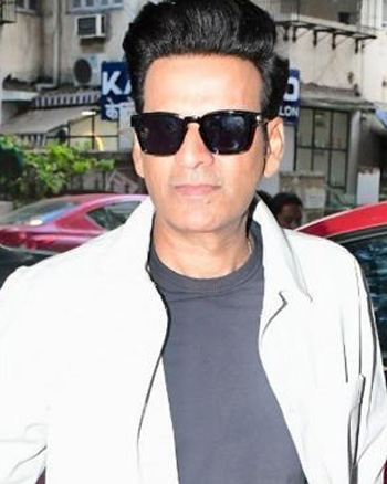 Manoj Bajpayee snapped outside Gigi restaurant in Bandra