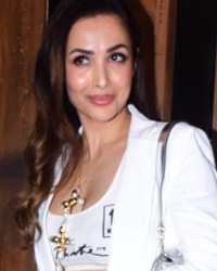 Malaika Arora spotted at a Bandra restaurant