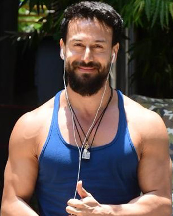 Tiger Shroff snapped outside a clinic in Bandra