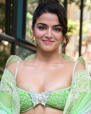 Wamiqa Gabbi snapped outside Maddock office in Bandra