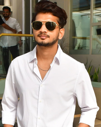 Munawar Faruqui snapped in Andheri