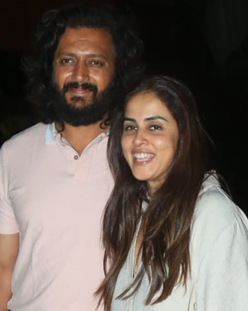 Riteysh Deshmukh and Genelia Snapped in BKC