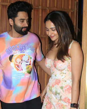 Rakul Preet Singh, Jackky Bhagnani snapped in Bandra
