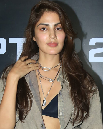 Rhea Chakraborty snapped in Bandra