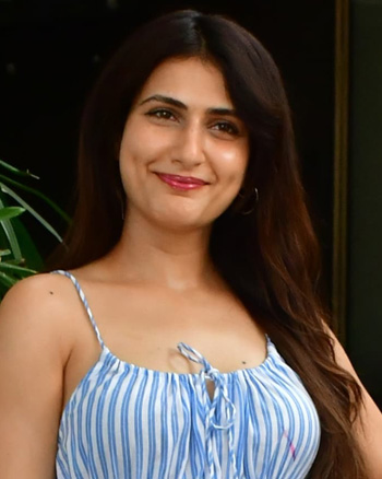 Fatima Sana Shaikh snapped at The Kitchen Garden in Juhu