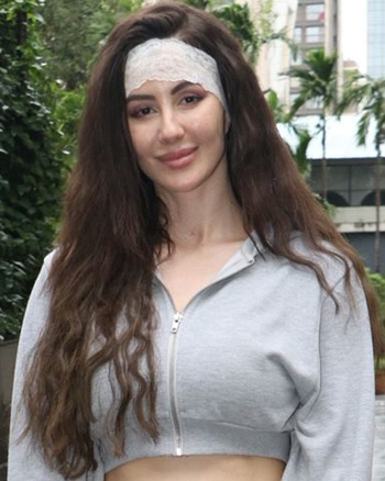 Giorgia Andriani snapped in Andheri