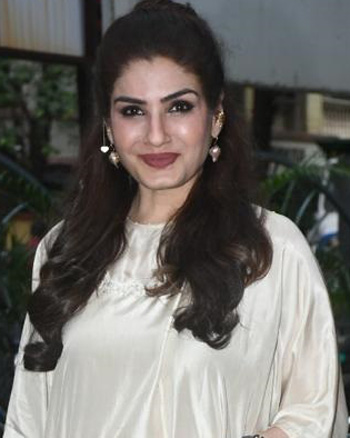 Raveena Tandon snapped in Bandra
