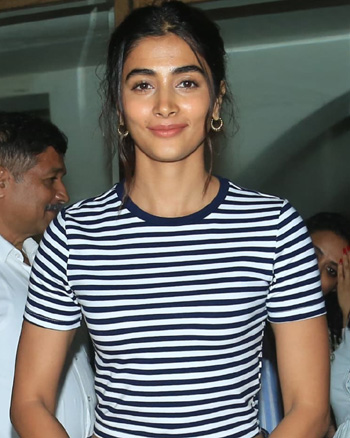Pooja Hegde snapped in Bandra