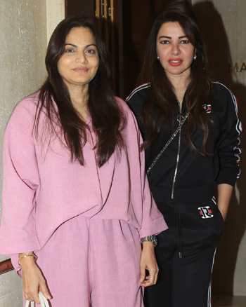 Alvira Agnihotri snapped at Manish Malhotra’s house in Bandra