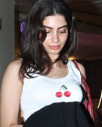 Khushi Kapoor snapped at PVR, Juhu
