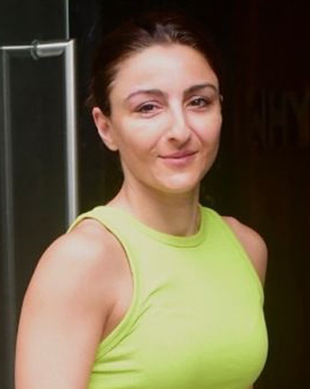 Soha Ali Khan snapped outside a gym in Bandra