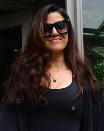 Nimrat Kaur snapped outside a cafe in Bandra