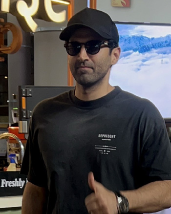 Aditya Roy Kapur snapped at the airport