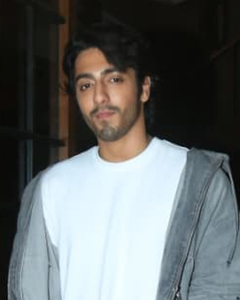Ahaan Panday snapped at Gigi restaurant in Bandra