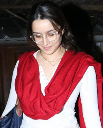 Shraddha Kapoor snapped in Town