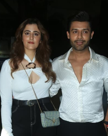 Nupur Sanon and Sabin Ben snapped in Bandra