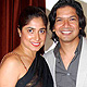 Shaan with his wife Radhika