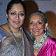 Sarita Hegde Roy and Monica Vaziralli at TAJ KHAZANA - Pochampally Fashion Show