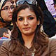 Raveena at the grand finale of youth election campaign at Rizvi College