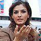 Raveena at the grand finale of youth election campaign at Rizvi College