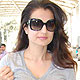 Amisha Patel at Domestic Airport