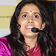 Sonali Kulkarni at Sarang Mahajan's 'Luwan of Brida' book launch