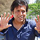 Govinda on the sets of Govinda