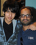 Daboo Malik with his son Armaan Malik and Director Tarun Chopra