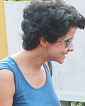 Gul Panag and Anant Mahadevan at Yari Road Pet Park inauguration