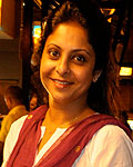 Shefali Chaya  at Gulzar's Kharaashein play