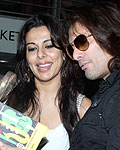 Pooja Bedi and Akash Sehgal at Crossword