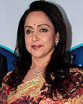 Dharmendra and Indian Hema Malini at Indian Idol