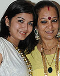 Monali, Dorris and Juhi Godambe