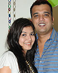 Monali and Suraj Godambe at Dorris Godambe birthday party