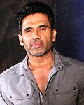 Suneil Shetty on the sets of Enemy