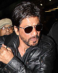 Shahrukh Khan snapped at airport leaving for Dubai