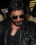 Shahrukh Khan snapped at airport leaving for Dubai