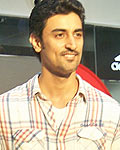 Kunal Kapoor at display of Formula 1 car of Mclaren Merdcedes team