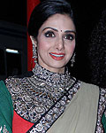 Sridevi on the sets of KBC 6