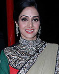 Sridevi on the sets of KBC 6