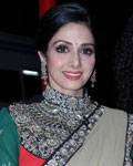 Sridevi on the sets of KBC 6