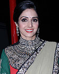 Sridevi on the sets of KBC 6