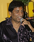 Raju Shrivastav at Liza Malik's Ganpati celebrations