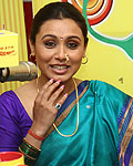 Rani Mukerji promotes Aiyya at Radio Mirchi