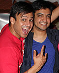 Vivek Oberoi, Amit Chandra and Sanjay Khanduri at the preview of Kismet Love Paisa Dilli