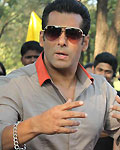 Salman Khan at the launch of Bigg Boss tour Bus