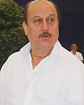 Anupam Kher at airport