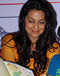 Juhi Chawla at the launch of an Education programme Student Exchange for Change