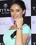 Nargis Fakhri unveils the exquisite Raga Cities Collection of watches by Titan